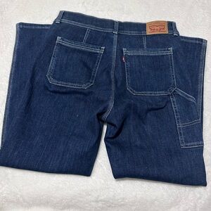 LEVI’S 724 HIGH RISE STRAIGHT CROP JEANS